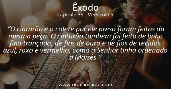 Êxodo 39:5