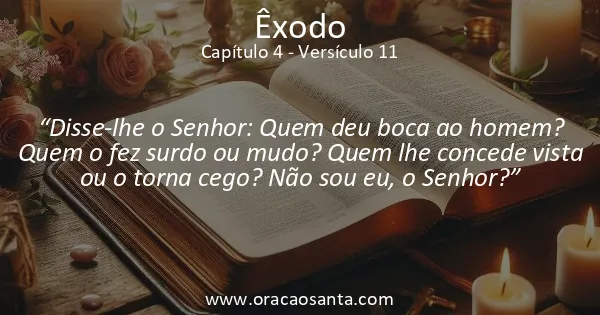 Êxodo 4:11