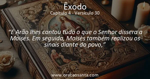 Êxodo 4:30