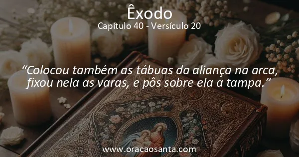 Êxodo 40:20
