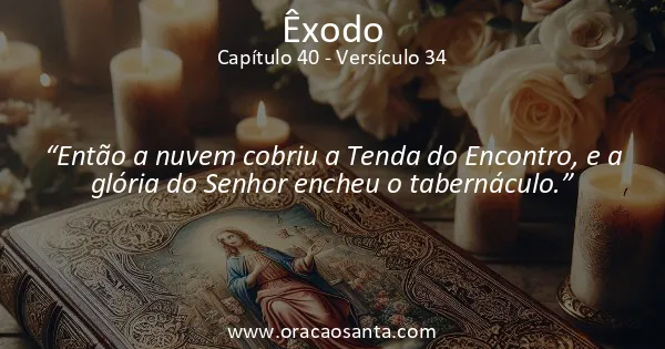 Êxodo 40:34