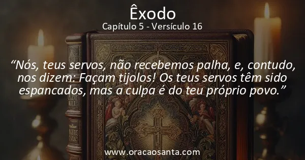 Êxodo 5:16