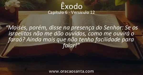 Êxodo 6:12