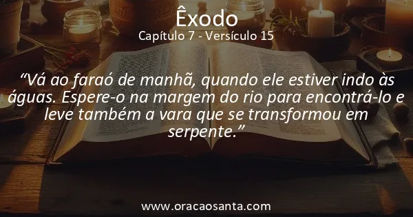 Êxodo 7:15