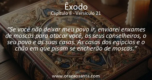 Êxodo 8:21