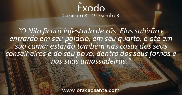 Êxodo 8:3