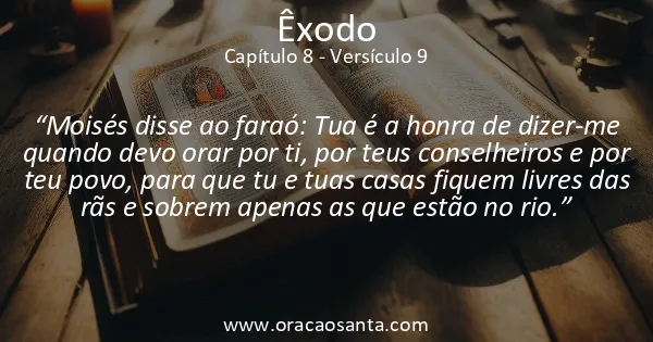 Êxodo 8:9