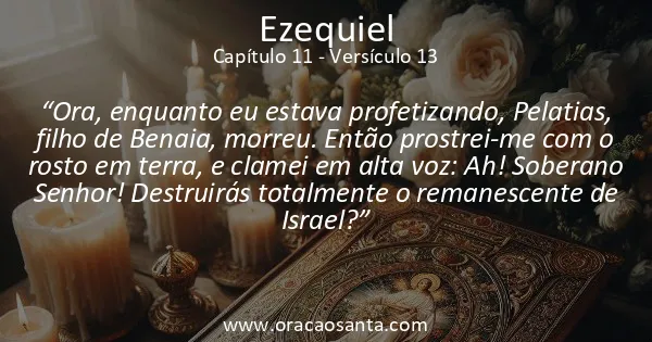 Ezequiel 11:13