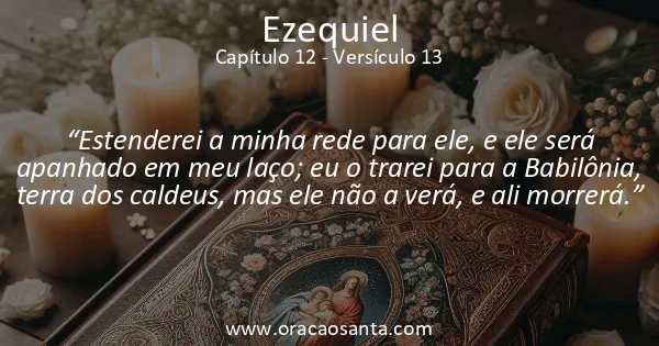 Ezequiel 12:13