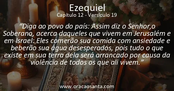 Ezequiel 12:19