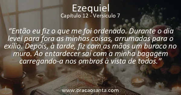 Ezequiel 12:7