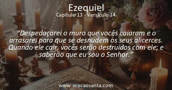 Ezequiel 13:14