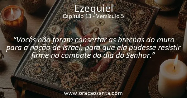 Ezequiel 13:5