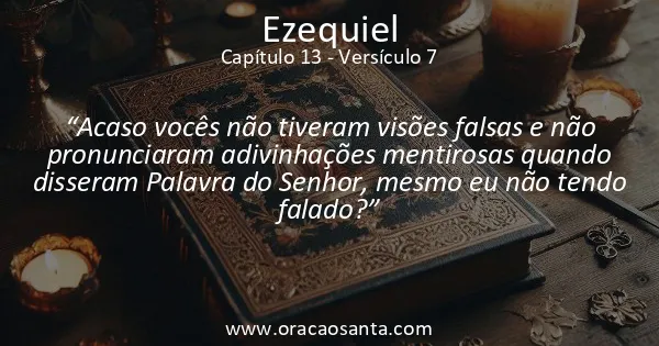 Ezequiel 13:7