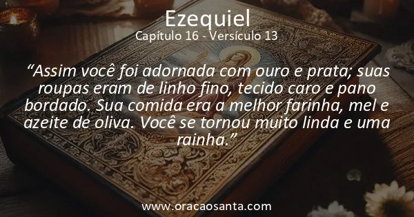 Ezequiel 16:13