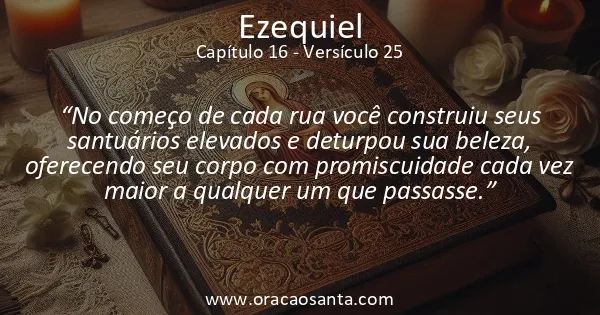 Ezequiel 16:25