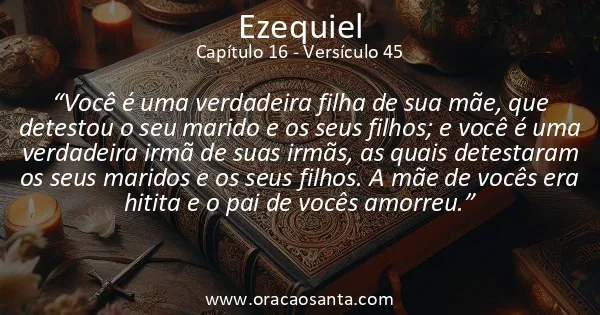 Ezequiel 16:45