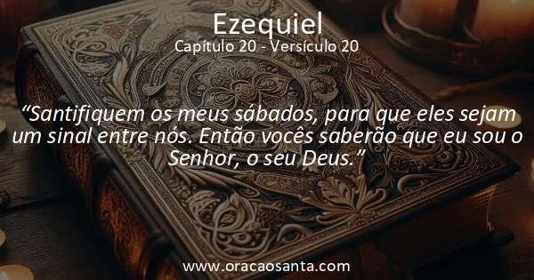 Ezequiel 20:20