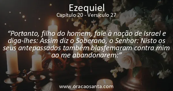 Ezequiel 20:27