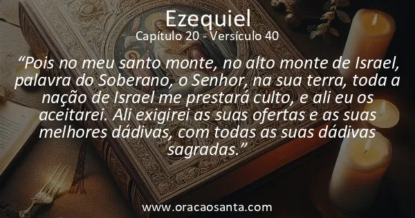 Ezequiel 20:40