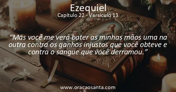 Ezequiel 22:13
