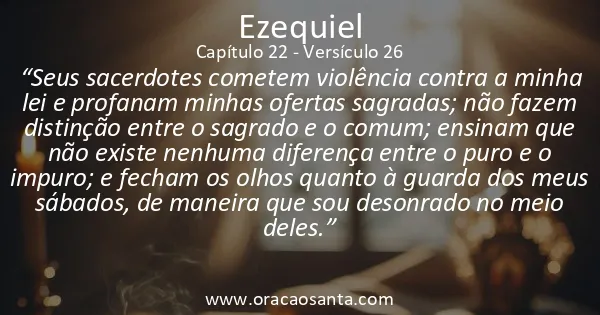 Ezequiel 22:26