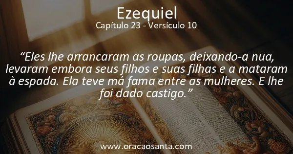 Ezequiel 23:10