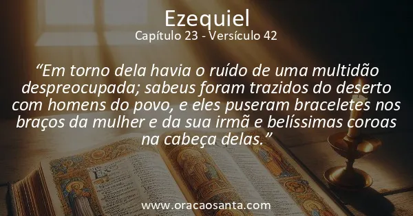 Ezequiel 23:42