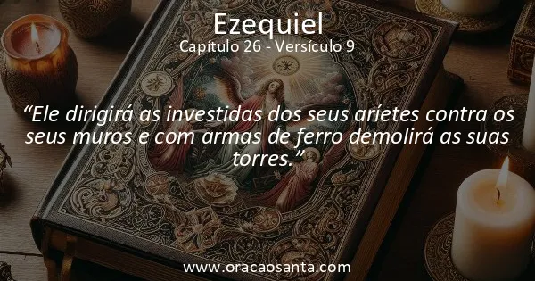 Ezequiel 26:9