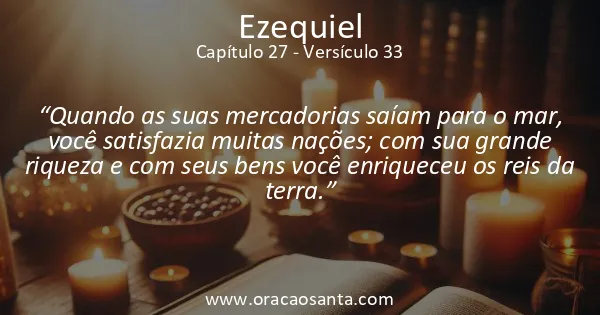 Ezequiel 27:33