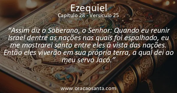 Ezequiel 28:25