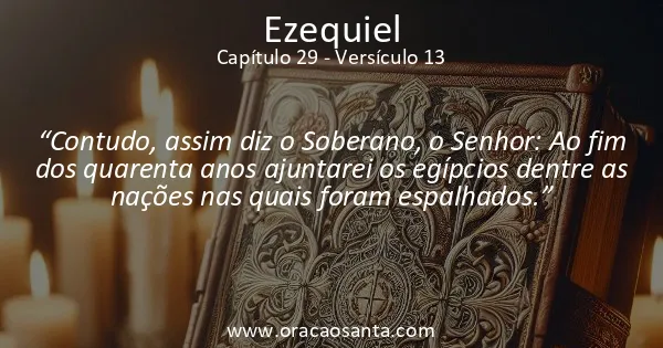 Ezequiel 29:13