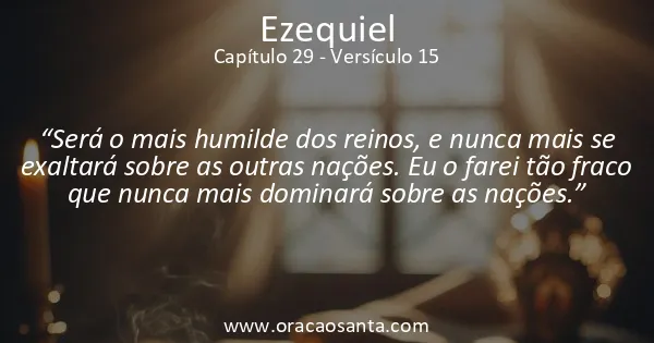 Ezequiel 29:15