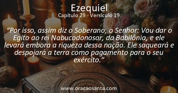 Ezequiel 29:19
