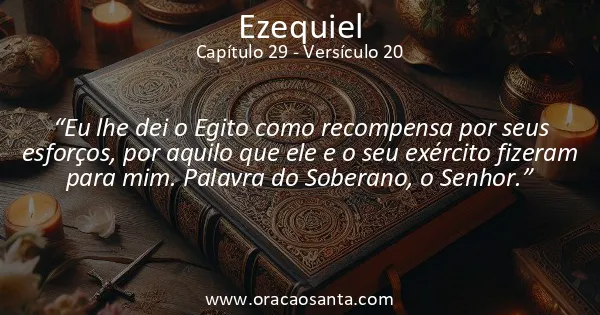 Ezequiel 29:20
