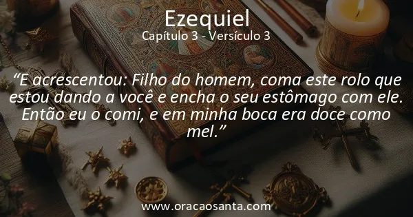 Ezequiel 3:3