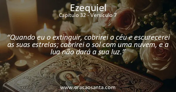 Ezequiel 32:7
