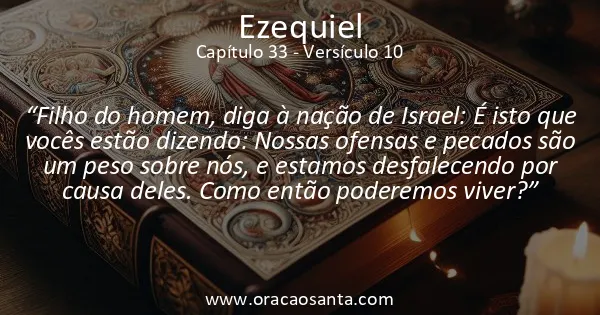 Ezequiel 33:10