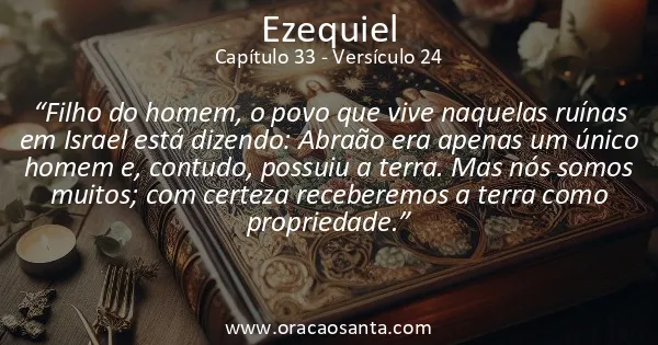 Ezequiel 33:24