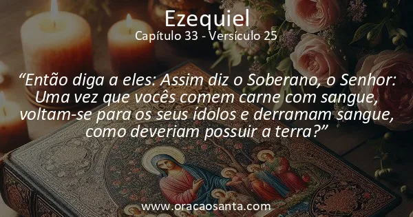 Ezequiel 33:25
