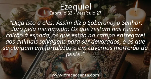 Ezequiel 33:27