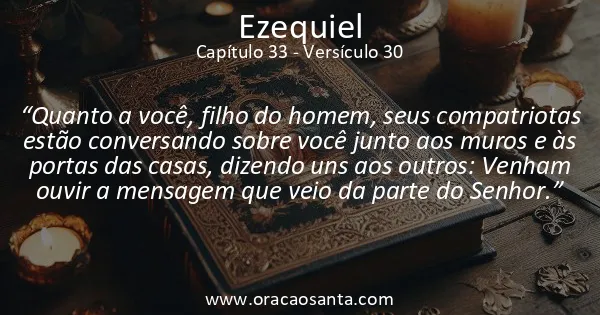 Ezequiel 33:30