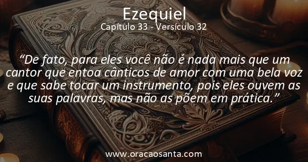 Ezequiel 33:32