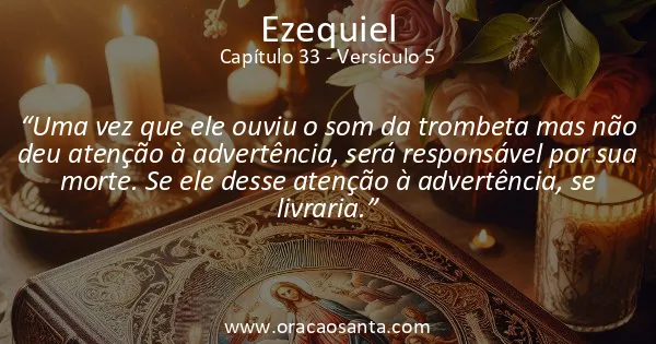 Ezequiel 33:5