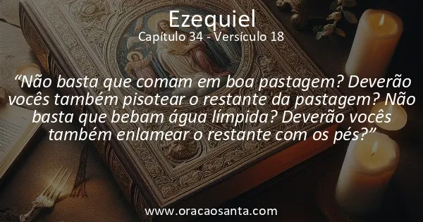 Ezequiel 34:18