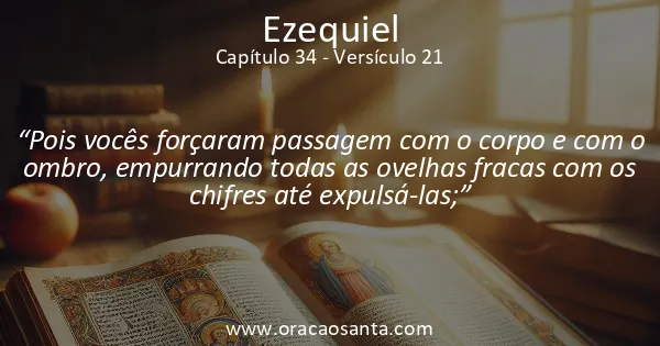 Ezequiel 34:21