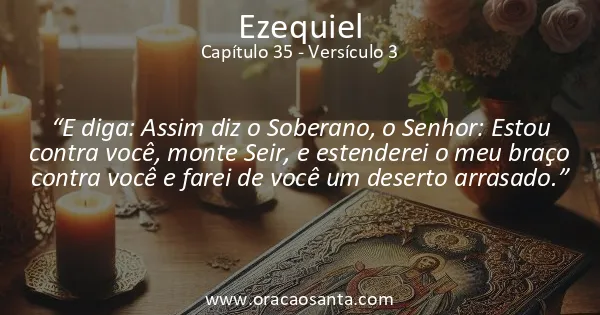 Ezequiel 35:3