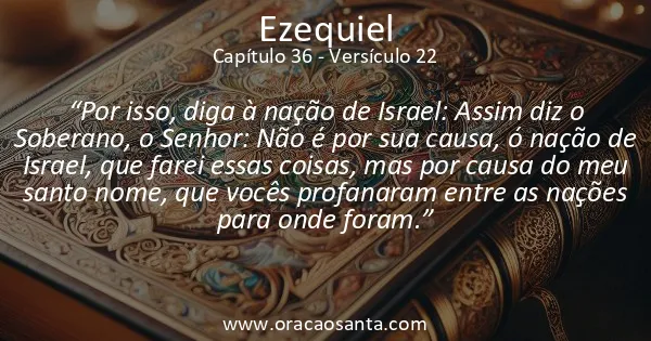 Ezequiel 36:22