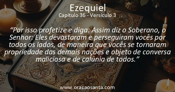 Ezequiel 36:3