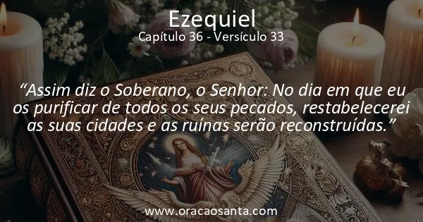 Ezequiel 36:33